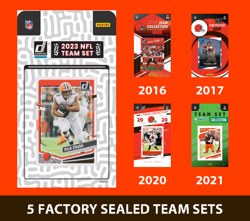 Cleveland hotsell Browns Team Set