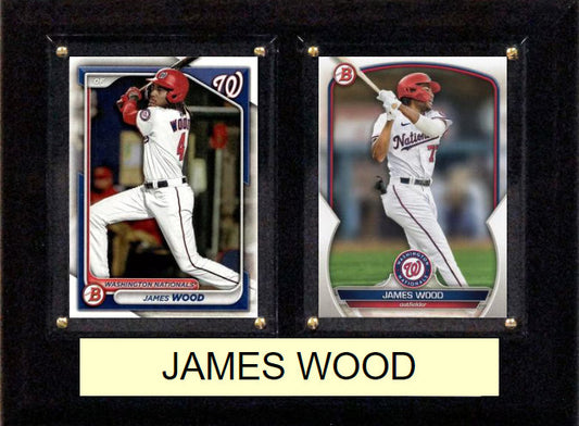 James Wood MLB Debut - Washington Nationals - Plaque
