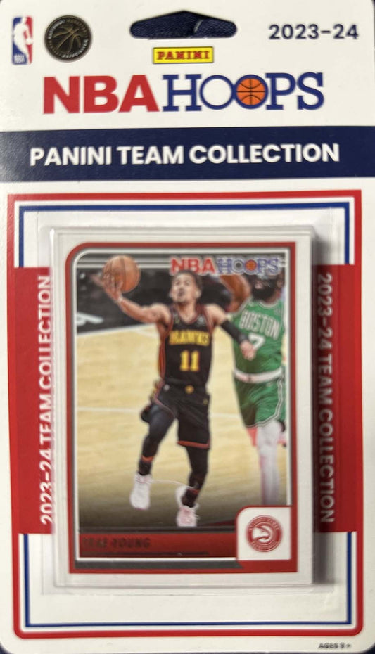 Atlanta Hawks 2023 2024 Hoops Factory Sealed Team Set Trae Young