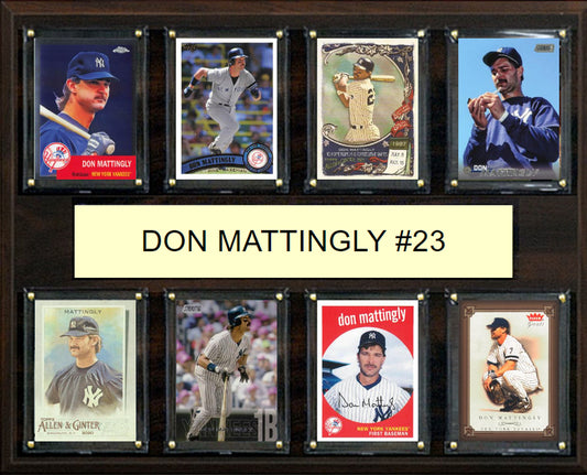 Don Mattingly #23 Plaque 8 Cards Topps Bowman 2023 2024 2022 New York Yankees