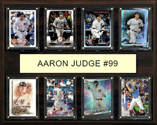 Aaron Judge #99 Plaque 8 Cards Topps Bowman 2023 2024 2022 New York Yankees