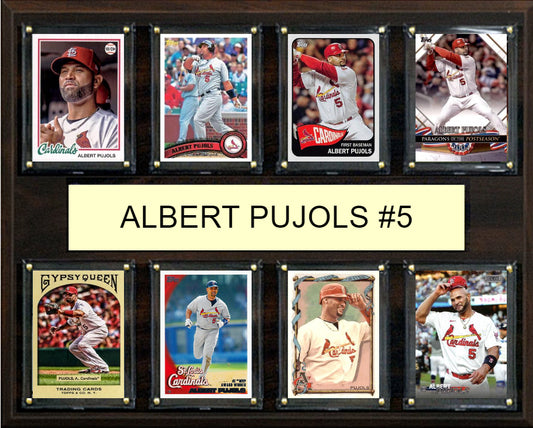 Albert Pujols Plaque 8 Cards Topps Bowman 2023 2024 2022 St Louis Cardinals