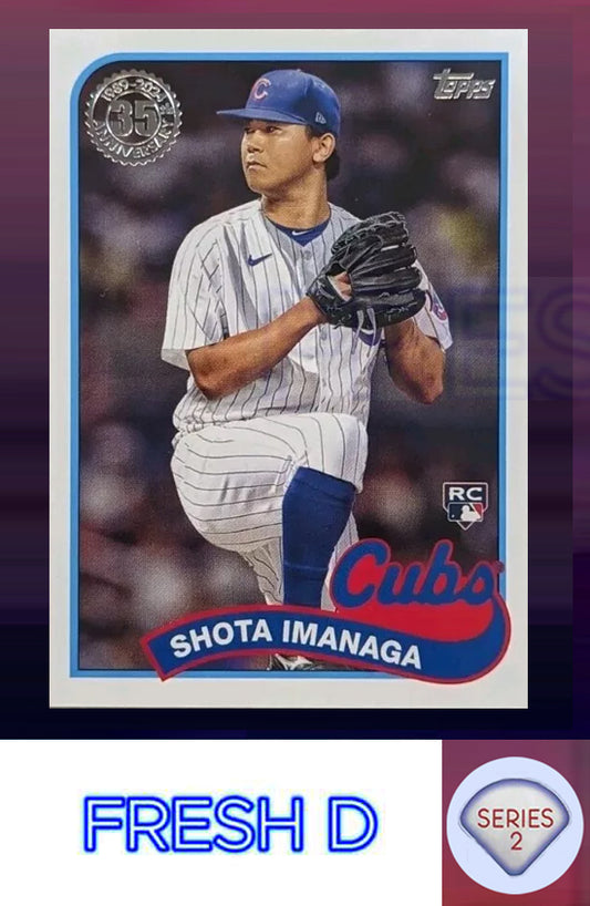 2024 Topps Series 2 - 1989 Shota Imanaga Chicago Cubs RC