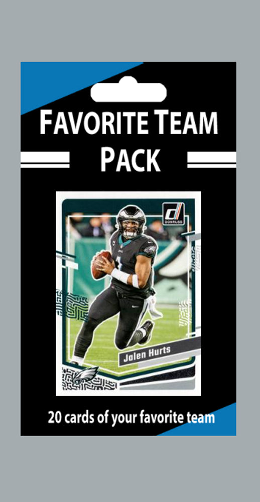 20 Card Team Pack Philadelphia Eagles 2024 2023 Score Donruss Jalen Hurts