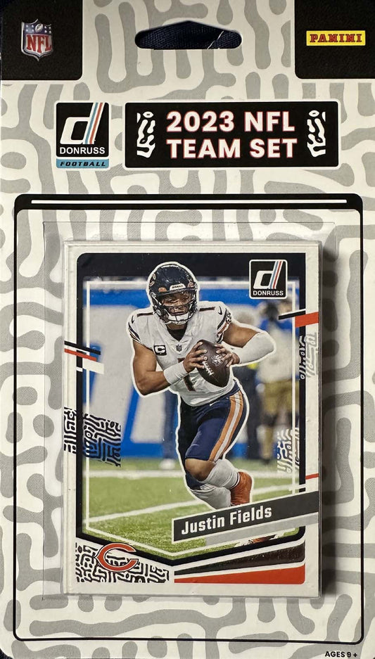 2023 Donruss Chicago Bears Factory Sealed 13 Card Team Set