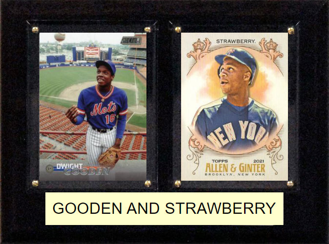 Gooden And Strawberry 2 Card Plaque 6" x 8"