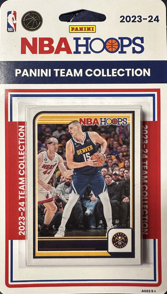 Denver Nuggets 2023 2024 Hoops Factory Sealed Team Set Nikola Jokic