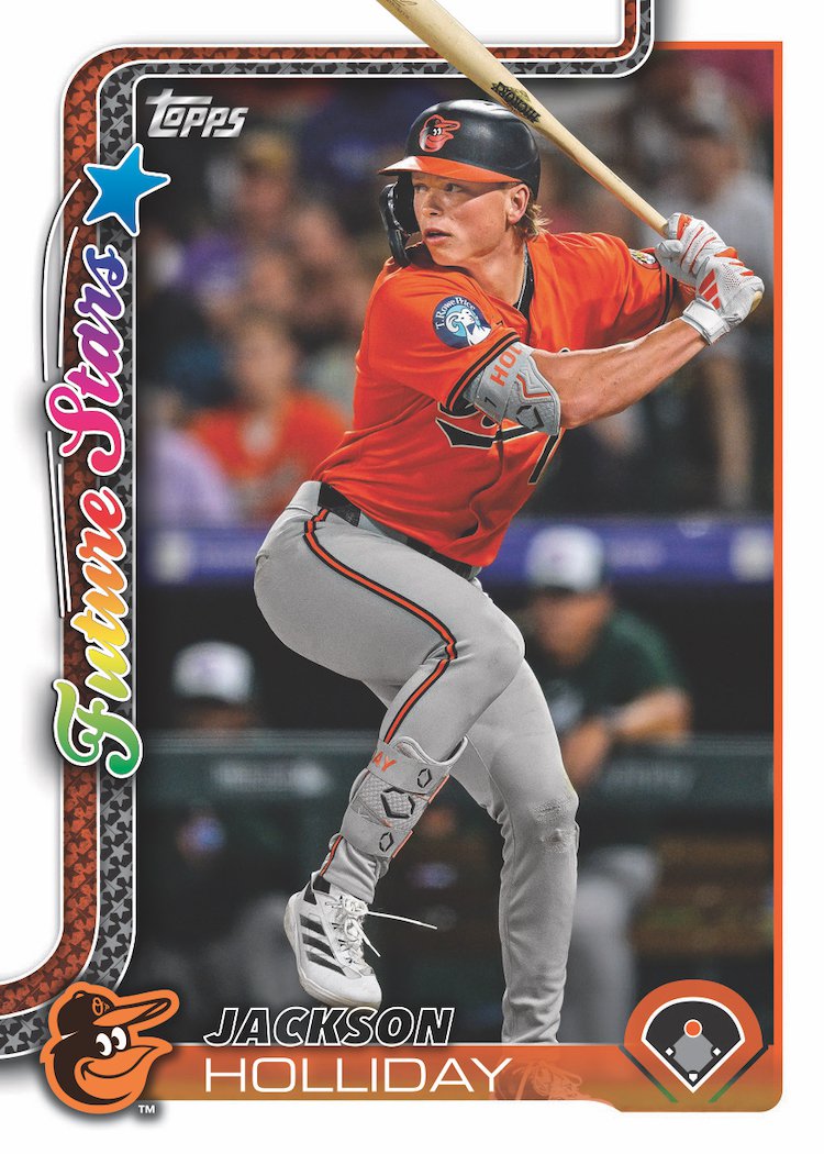 2025 Topps Series 1 Team Set (13) Baltimore Orioles Holliday Gunnar Henderson Coby Mayo RC