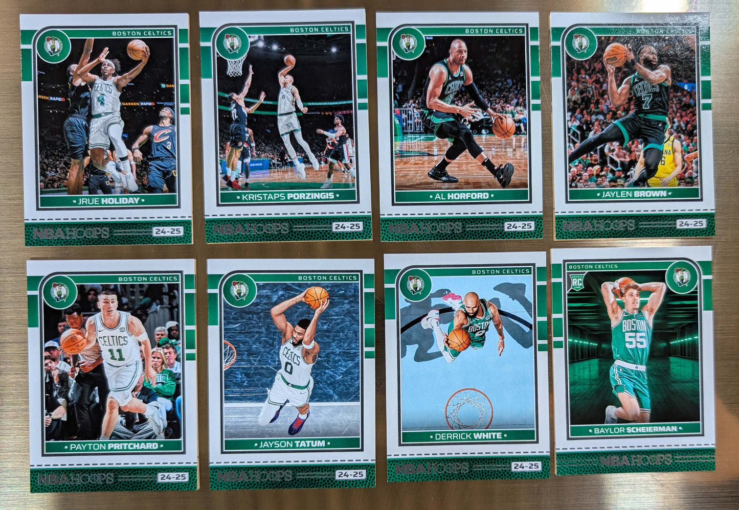 2024-25 NBA Hoops Factory Sealed NBA Team Set Boston Celtics Jayson Tatum Jaylen Brown