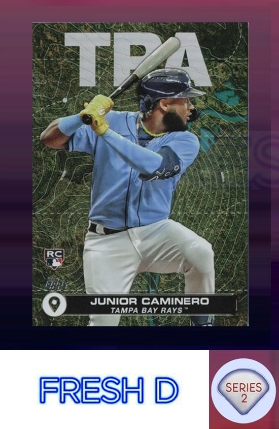 2024 Topps Series 2 - City To City Junior Caminero Tampa Bay Rays RC TBA