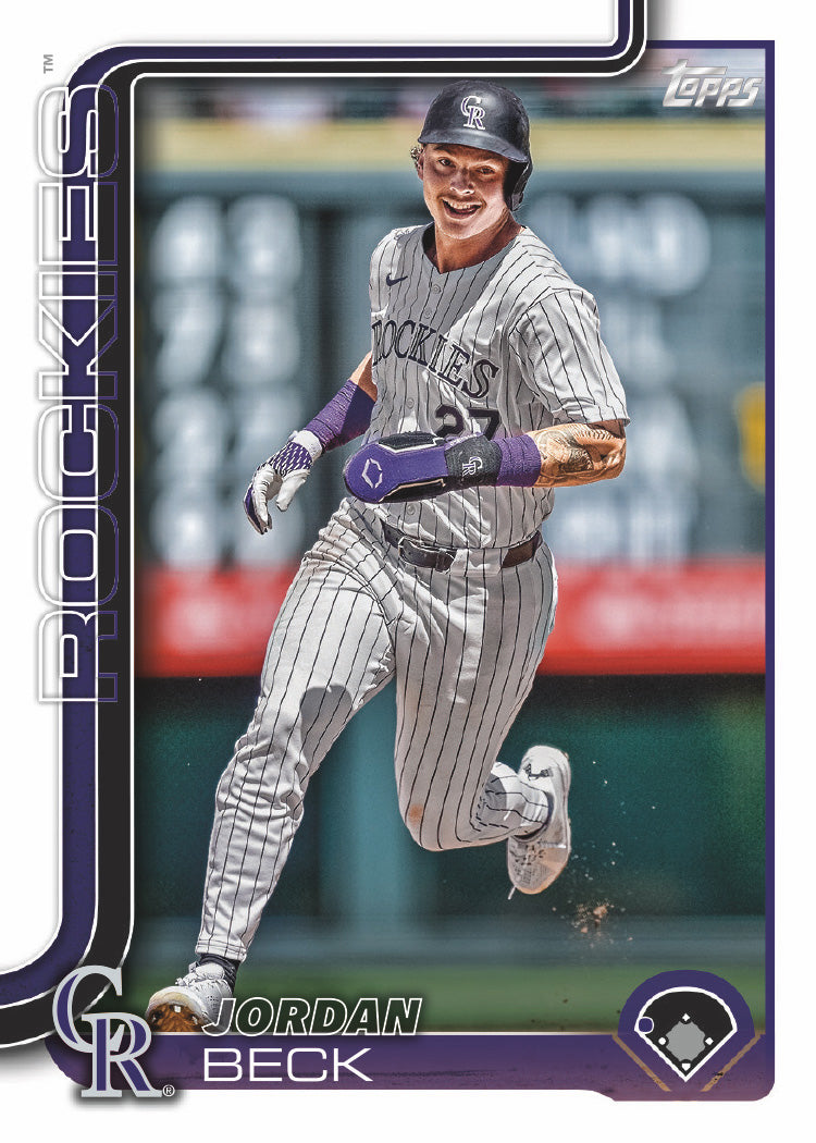 2025 Topps Series 1 Baseball Team Set 12 Cards Colorado Rockies Charlie Blackmon