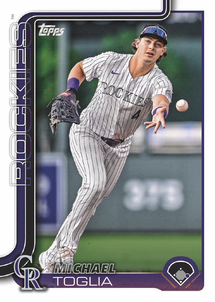 2025 Topps Series 1 Baseball Team Set 12 Cards Colorado Rockies Charlie Blackmon