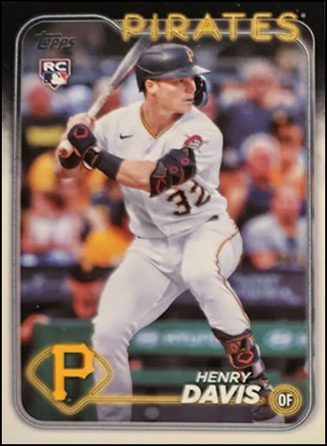 2024 Topps Series 1 #295 Henry Davis Pittsburgh Pirates RC