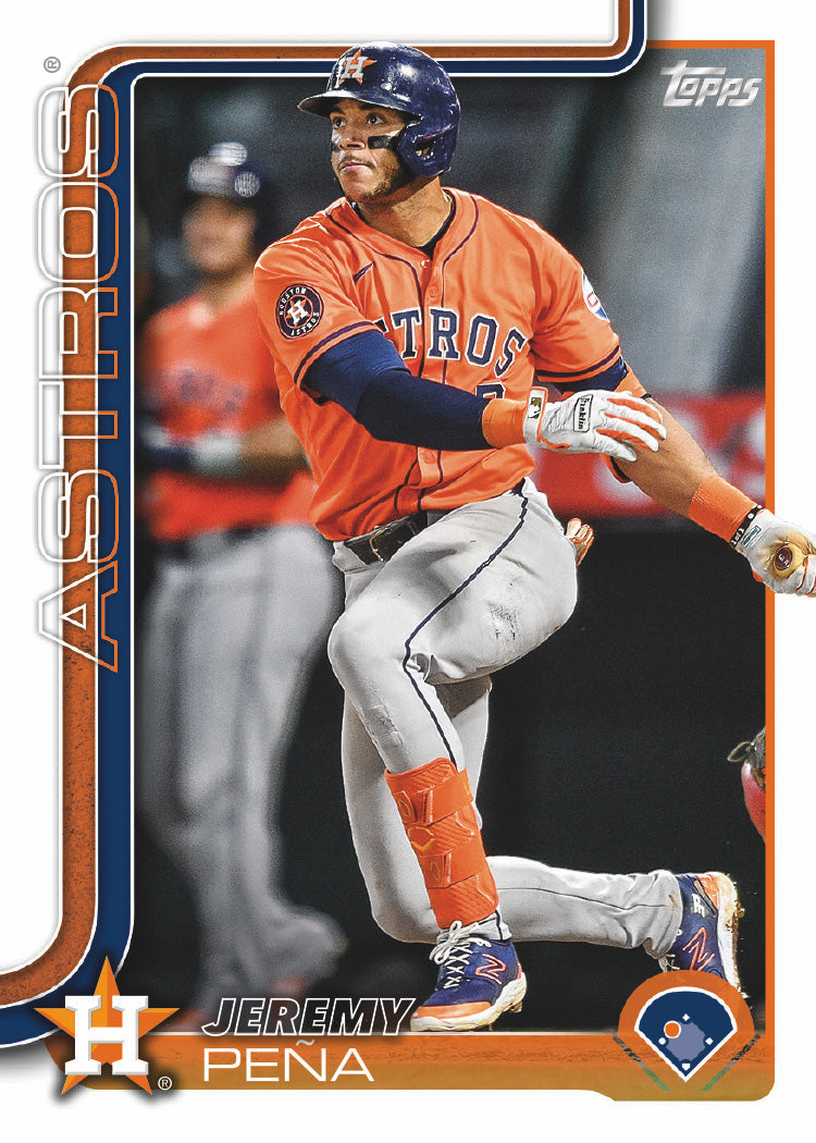 2025 Topps Series 1 Baseball Team Set 12 Cards Houston Astros Altuve Yordan Alvarez