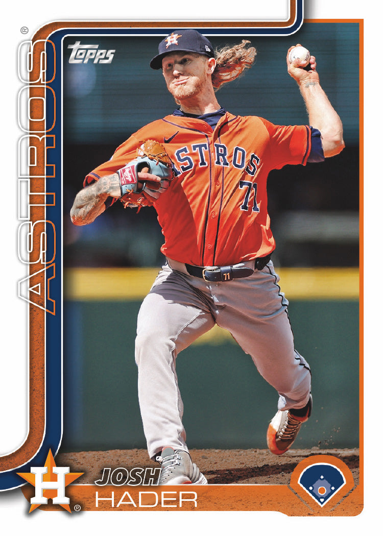 2025 Topps Series 1 Baseball Team Set 12 Cards Houston Astros Altuve Yordan Alvarez