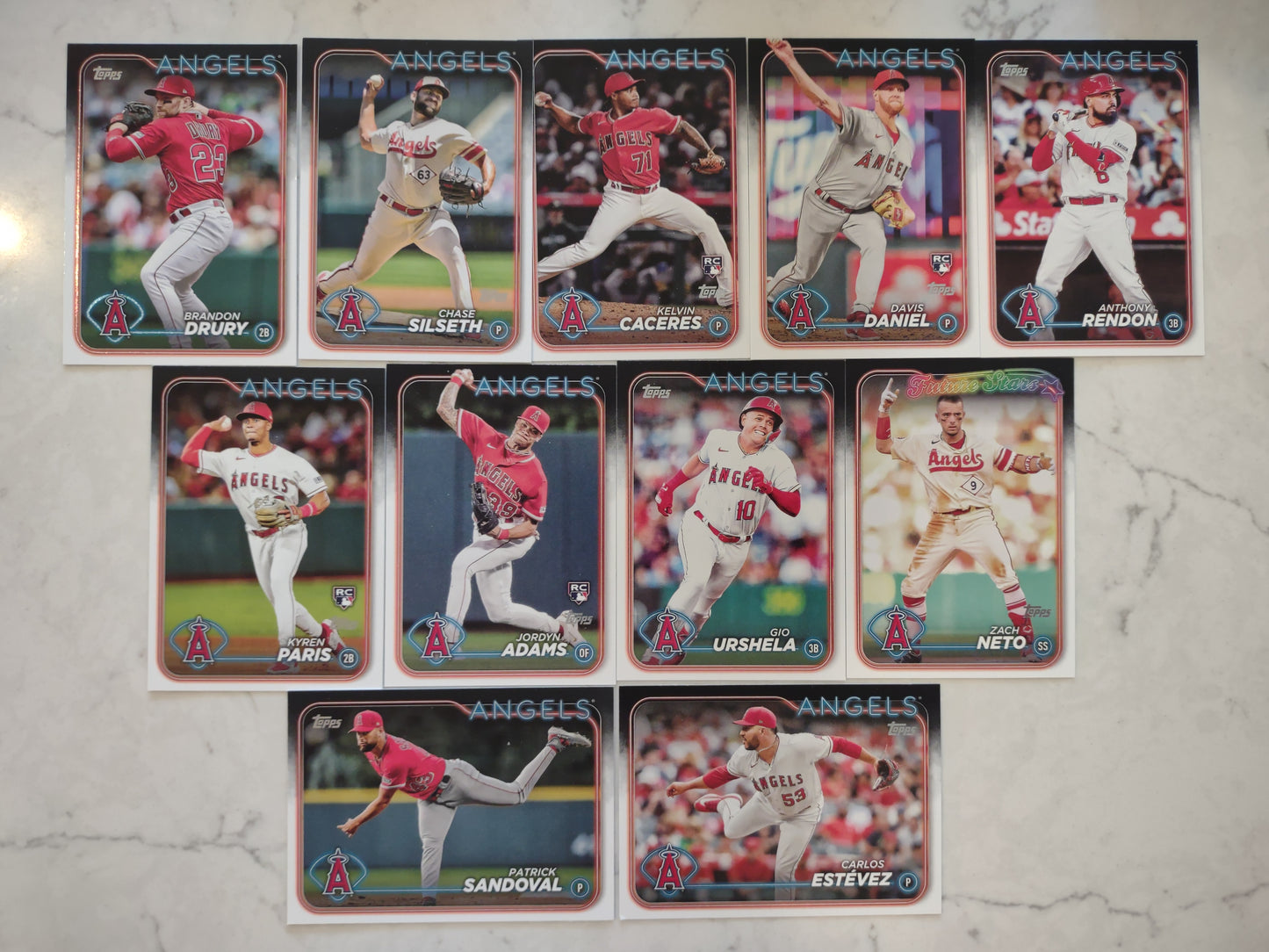 2024 Topps Series 2 Team Set LA Angels Neto