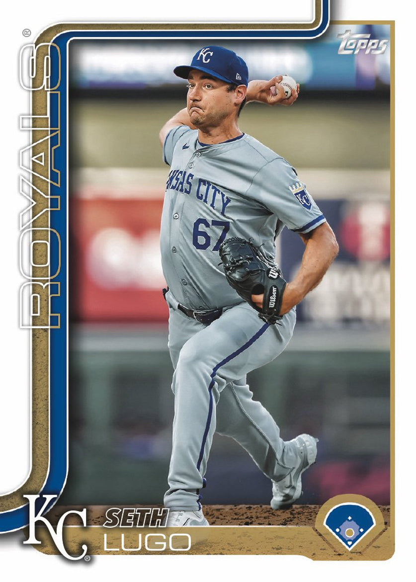 2025 Topps Series 1 Baseball Team Set 8 Cards Kansas City Royals Bobby Witt Jr BWJ