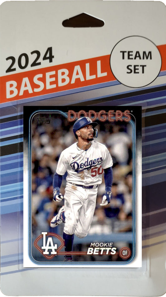 2024 Topps Series 1 Team Set LA Dodgers Mookie Betts Freeman Ohtani