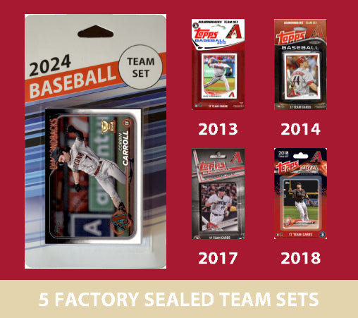 2024 Topps Series 1 Arizona Diamondbacks Team Set MultiPack Corbin Carroll 2017 2018 2014