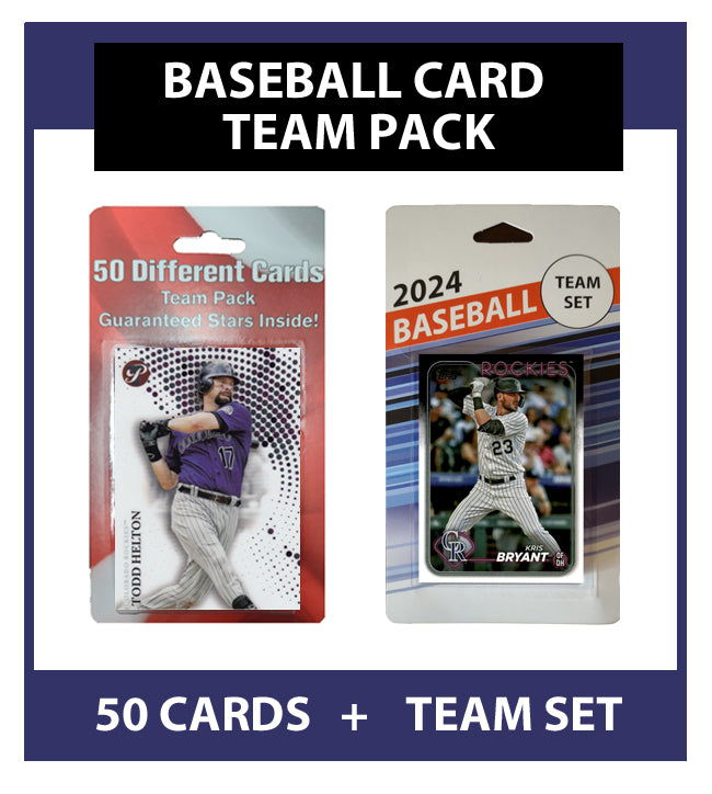 Colorado Rockies Team Pack 50 Cards Todd Helton + 2024 Topps Team Set