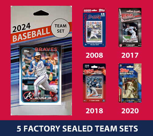 2024 Topps Series 1 Atlanta Braves Team Set Acuna Strider MultiPack Chipper