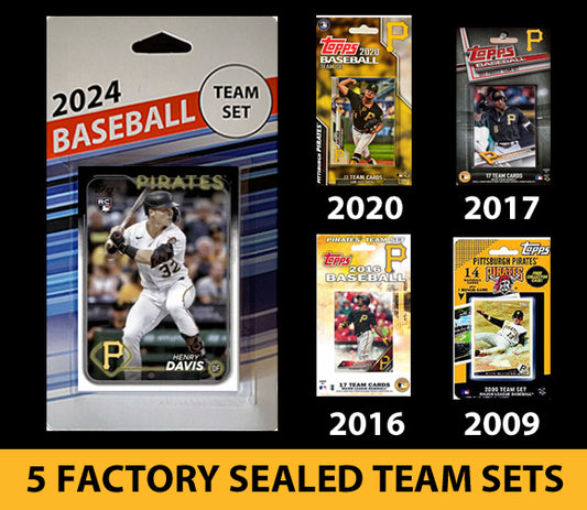 2024 Topps Pittsburgh Pirates Team Set Henry Davis RC MultiPack 2020 2016 2009