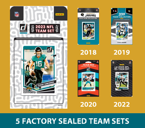 2023 Donruss Jacksonville Jaguars Team Set MultiPack TLaw 2022 2020 2019 2018