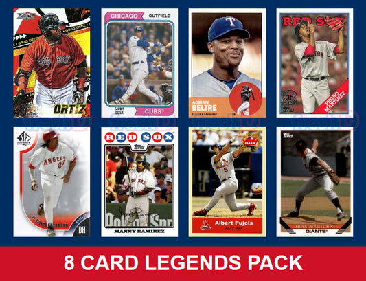 Dominican Republic 8 Card MLB Legends Pack 2024 2023 Topps Bowman Ortiz Ramirez