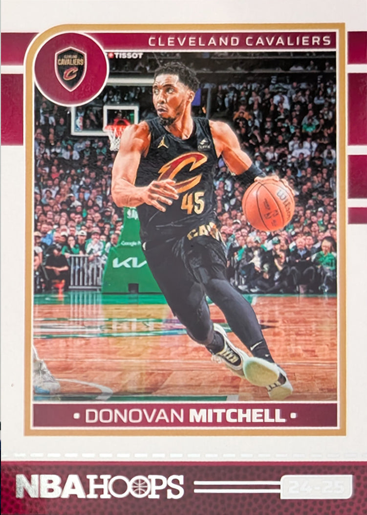 2024-25 NBA Hoops Factory Sealed NBA Team Set Cleveland Cavaliers Donovan Mitchell