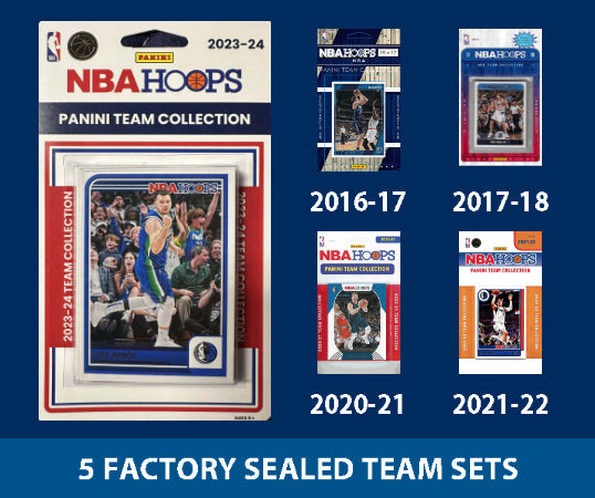 2023-24 NBA HOOPS Dallas Mavericks Team Set MultiPack Luka Doncic 2022 2018 2020