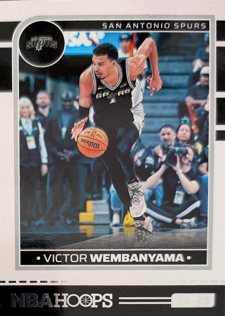 2024-25 NBA Hoops Factory Sealed NBA Team Set San Antonio Spurs Victor Wembanyama