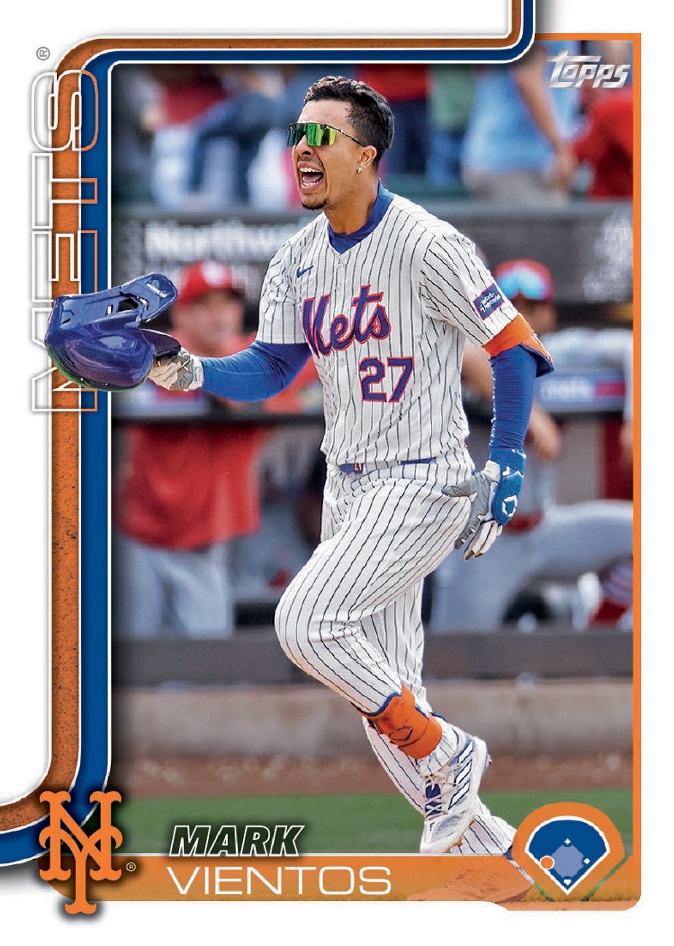 2025 Topps Series 1 Baseball Team Set 10 Cards New York Mets Francisco Lindor