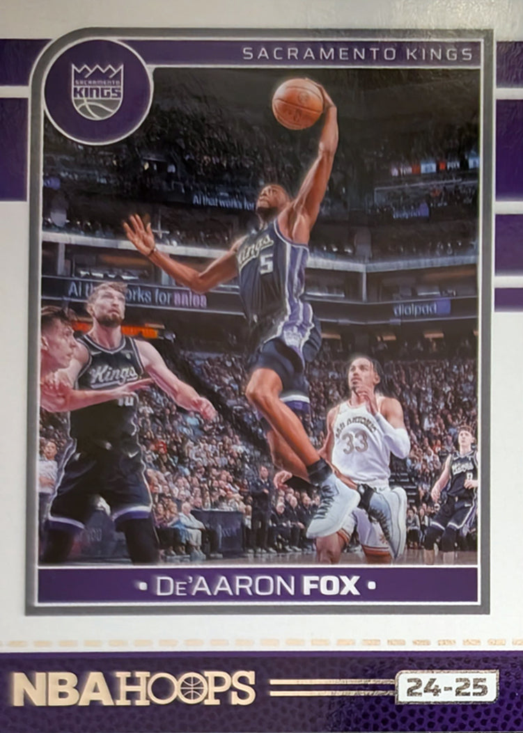 2024-25 NBA Hoops Factory Sealed Team Set Sacramento Kings Domantas Sabonis De'Aaron Fox