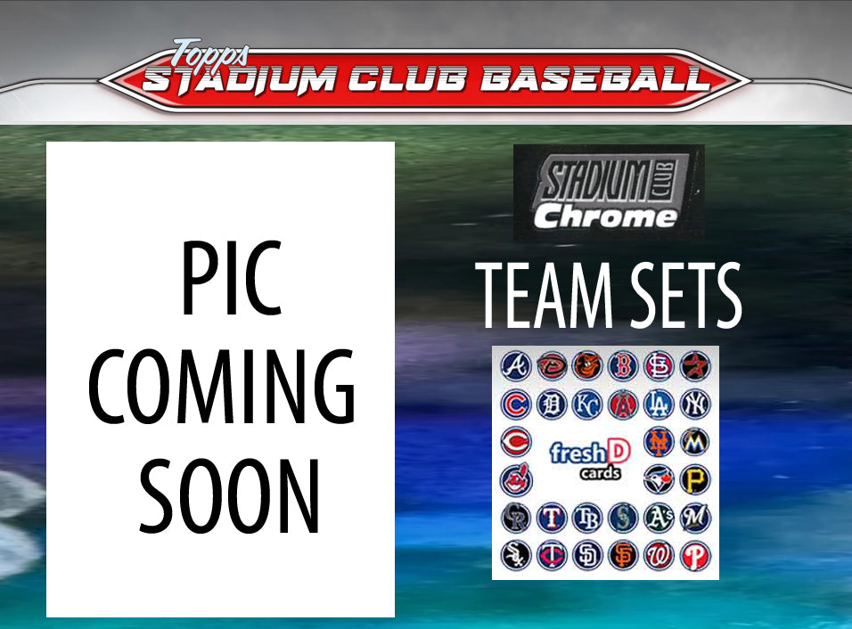 2024 Topps Stadium Club CHROME Team Set (8) LA Angels Mike Trout Rod Carew