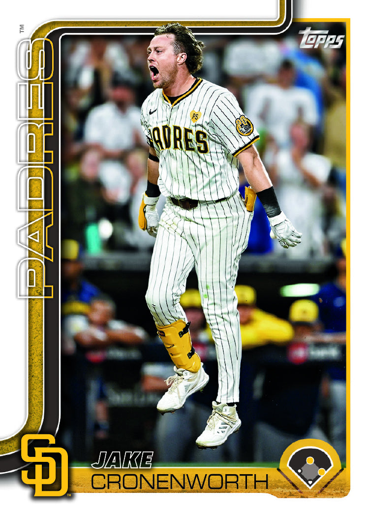 2025 Topps Series 1 Baseball Team Set 12 Cards San Diego Padres Jackson Merrill Machado