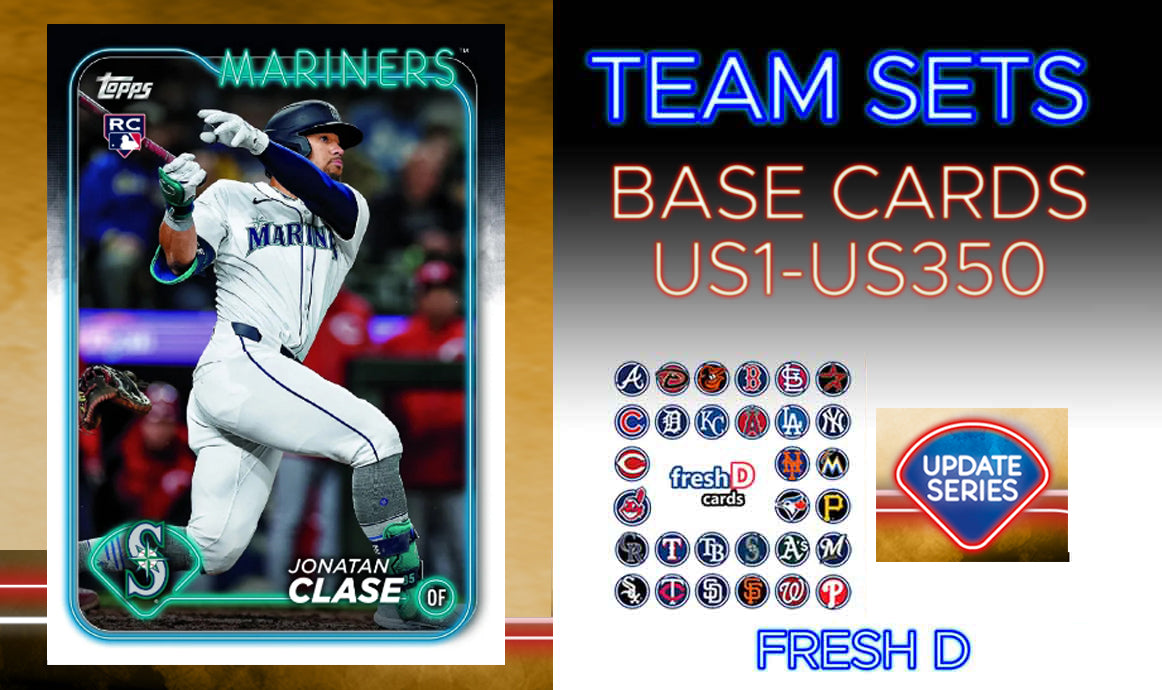 2024 Topps Update Team Set Seattle Mariners 35 Jonatan Clase RC