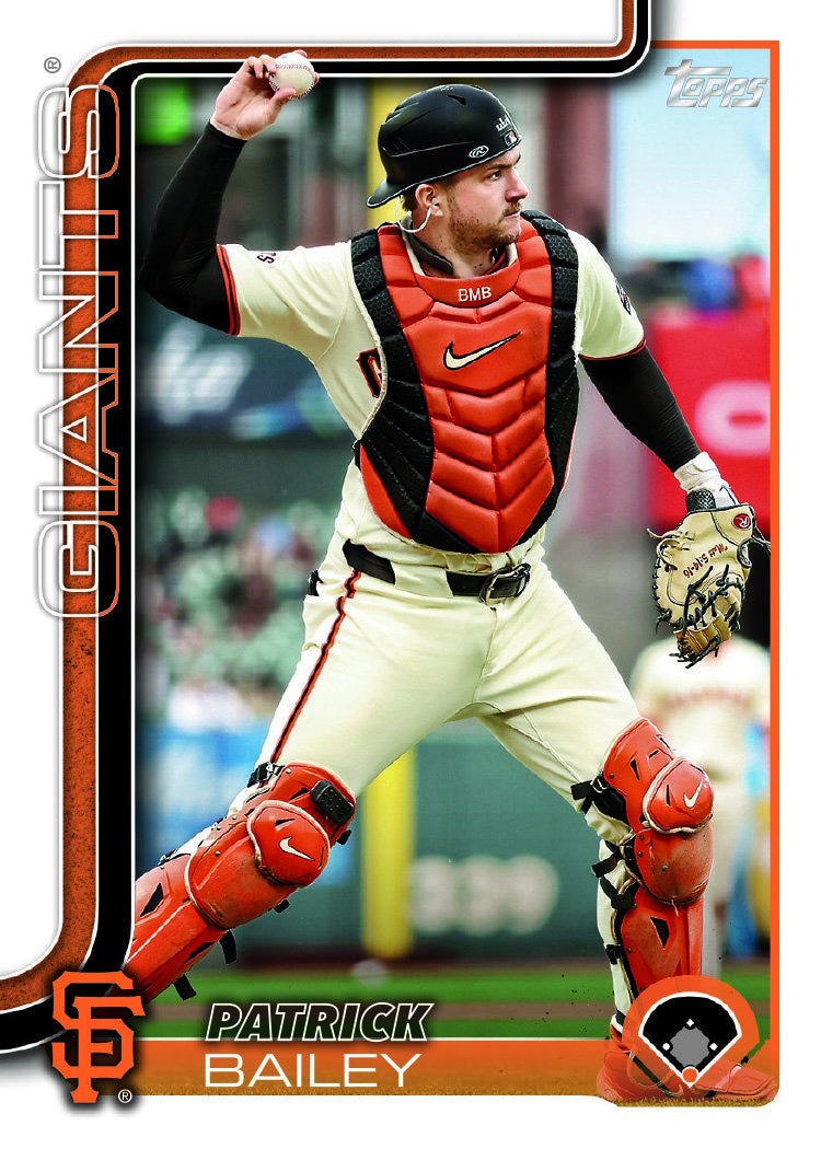 2025 Topps Series 1 Baseball Team Set 10 Cards San Francisco Giants Chapman