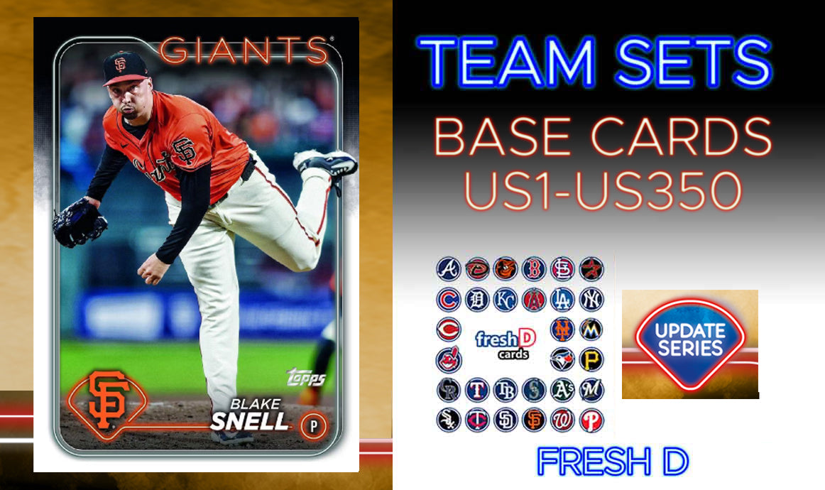 2024 Topps Update Team Set San Francisco Giants