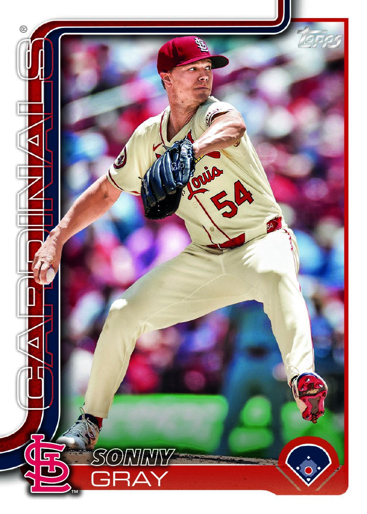 2025 Topps Series 1 Baseball Team Set 11 Cards St Louis Cardinals Masyn Winn