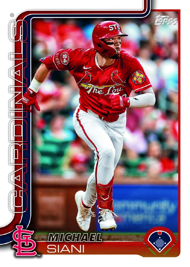 2025 Topps Series 1 Baseball Team Set 11 Cards St Louis Cardinals Masyn Winn