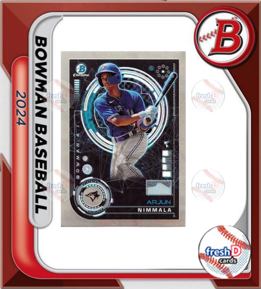 2024 Bowman Chrome ai Arjun Nimmala	Toronto Blue Jays	BAI-18