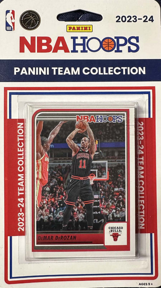 Chicago Bulls 2023 2024 Hoops Factory Sealed 8 Card Team Set Zach Lavine