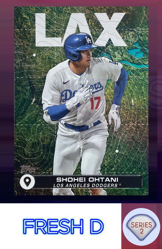 2024 Topps Series 2 - City To City Shohei Ohtani LAX Los Angeles Dodgers