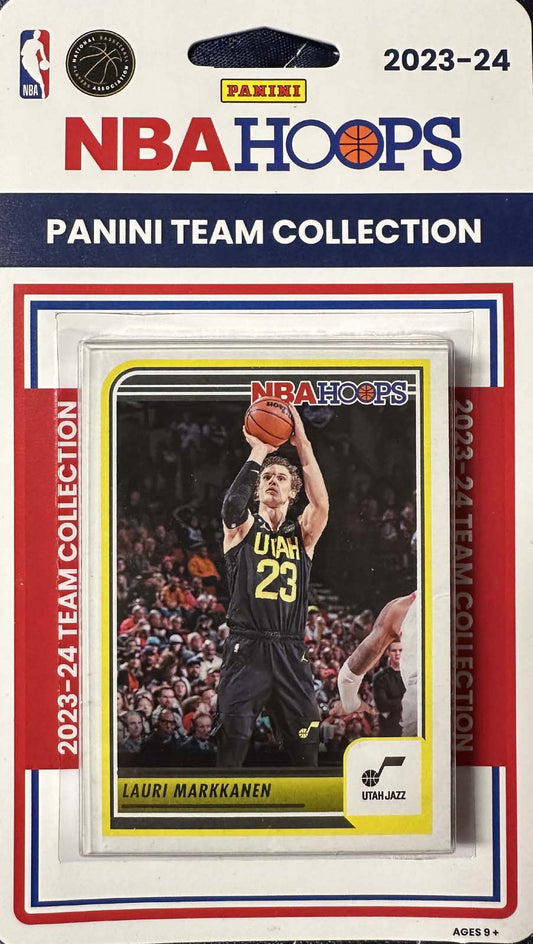 Utah Jazz 2023 2024 Hoops Factory Sealed Team Set