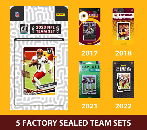 2023 Donruss Washington Commanders Team Set MultiPack 2023 2022 2021 2020 2019